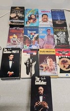 Lot of 11 Classics Action Suspense Thriller, Comedy VHS Movies 1970s, 80s, 90s