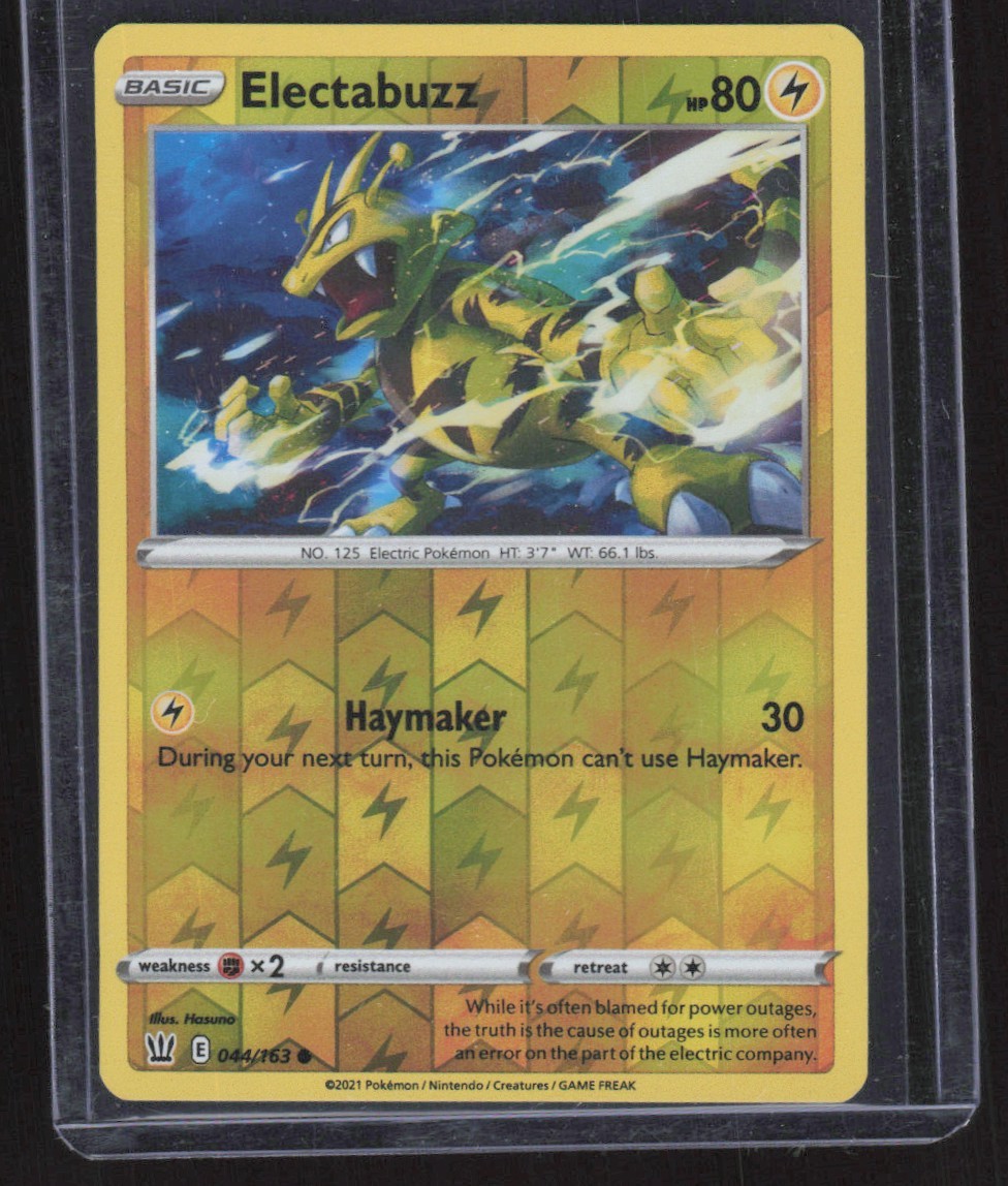 2021 Sword & Shield - Battle Styles Electabuzz Basic/Common #44