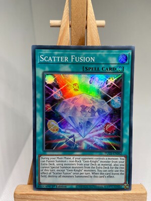 Scatter Fusion - Super Rare 1st Edition POTE-EN062 - NM - YuGiOh