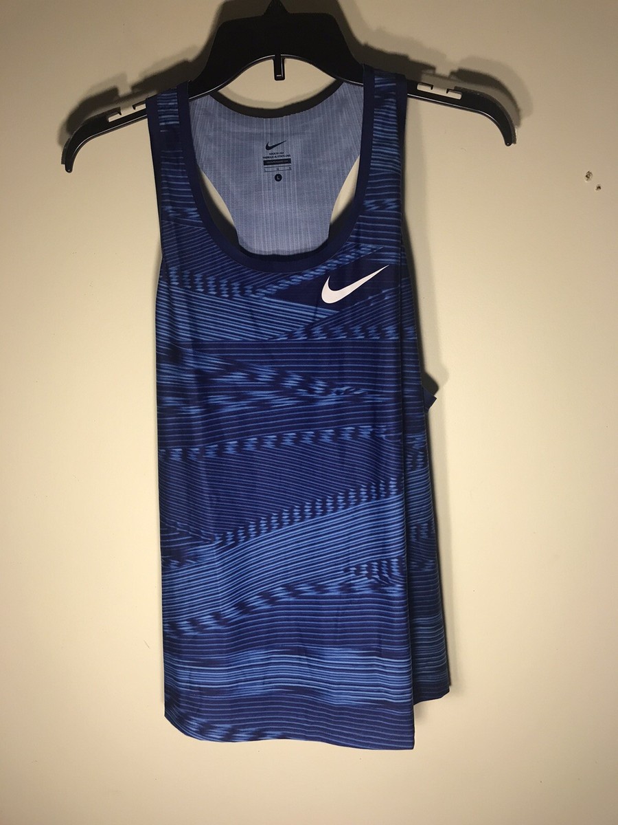 nike pro elite シングレット Nike Pro Elite Gold Medalist Track Singlet Women's Size Large