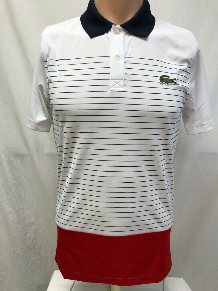 【LACOSTE SPORTS】 GAME WEAR RODDICK NWT Lacoste Sport Mens Short Andy Roddick' Golf/Tennis Polos