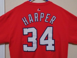 bryce harper washington nationals jersey