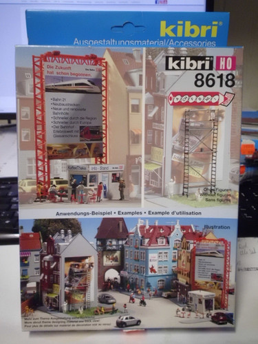 Kibri HO 8618 set de diseño "Infostand" NUEVO EMBALAJE ORIGINAL | Zustand: Neu