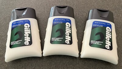 Gillette After Shave Lotion, Sensitive Skin, 2.5 Ounce, 3 Pack, Mens Razors New
