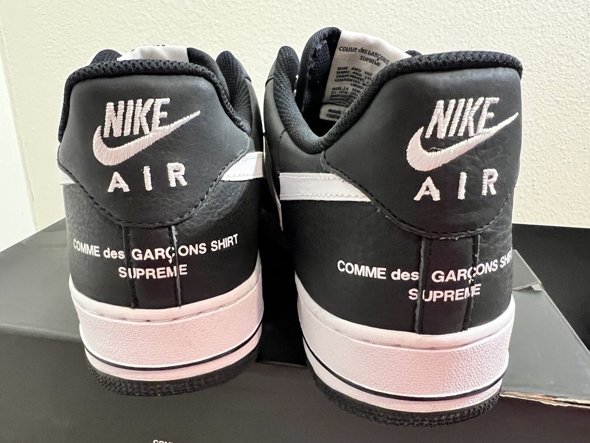 Size 12.5 Nike Supreme Comme des Garcons Air Force 1 Sample CDG