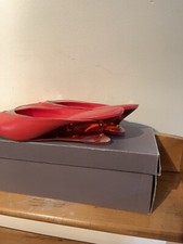 Charles And Keith Orange Stylish Mules UK Size 5 (38)