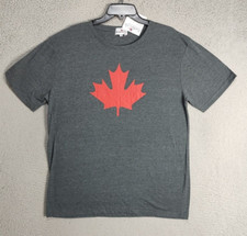 Canada Shirt Adult Extra Large Gray Graphic V...