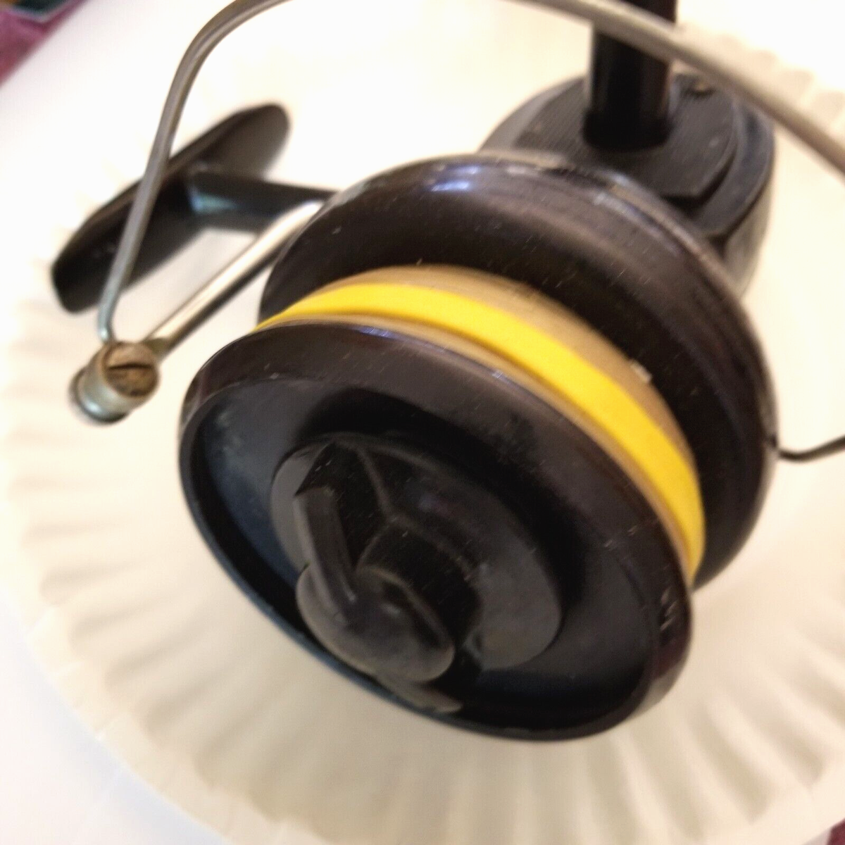 BIG Vintage Peerless Bam 600 Reel Made In France WORKS Great Looks