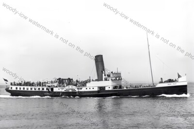FR024 - Raddampfer - Gracie Fields - Foto 6''x4''