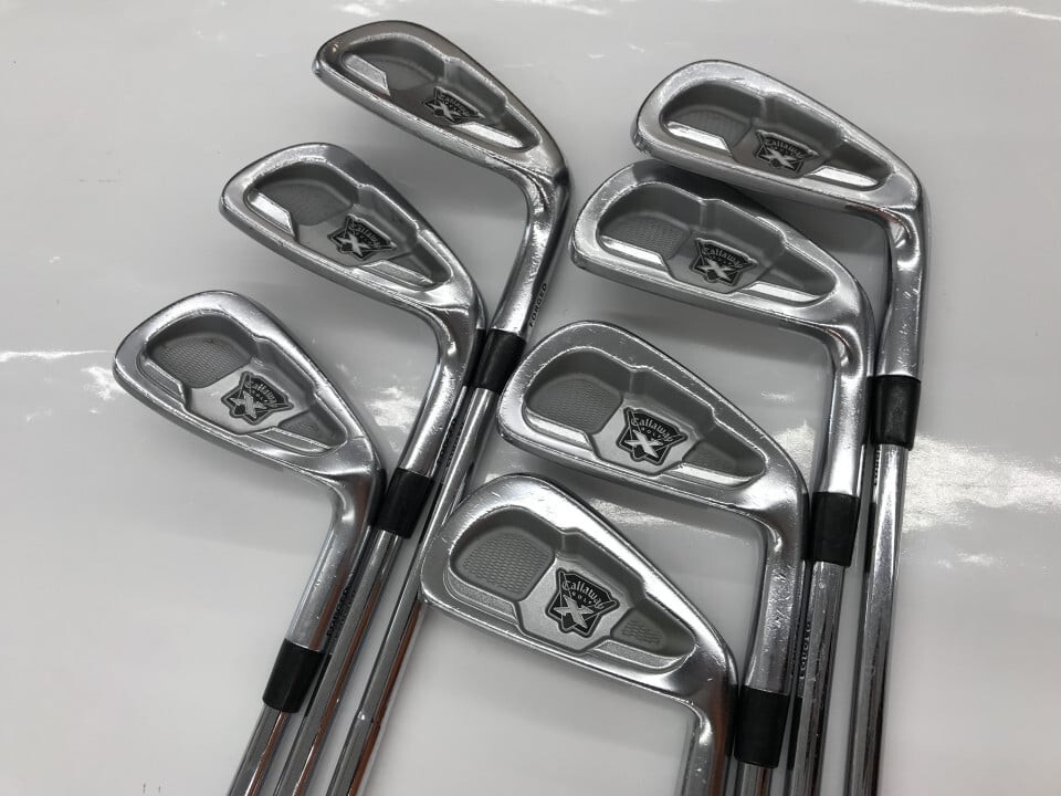 専用Callaway X forged 2009 model iron 4-P Callaway X Forged 2009 Irons #4-9.P(7Clubs)/Steel/Flex