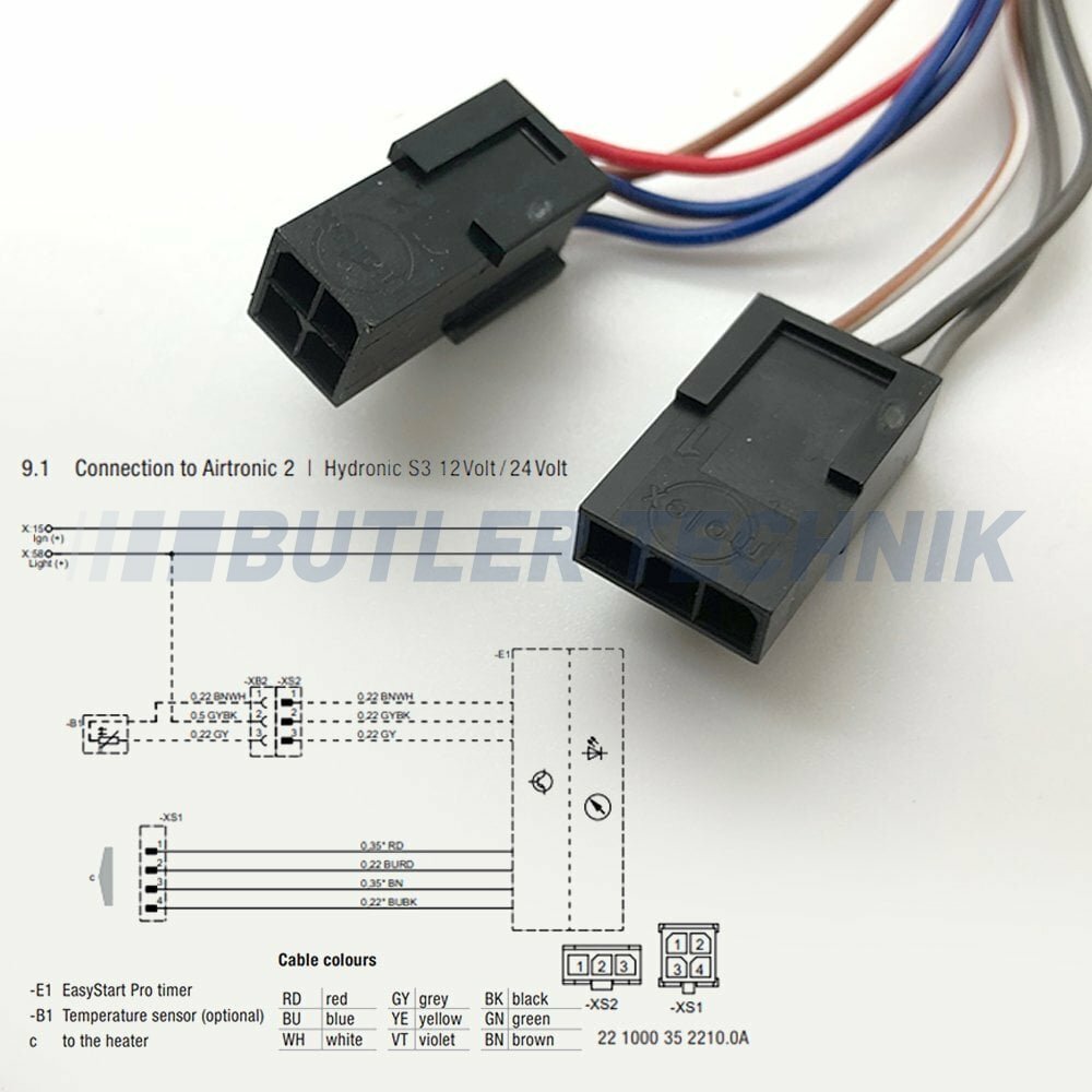 Eberspacher Espar EasyStart PRO for New Airtronic S2 12v 24v 7426841658058  | eBay