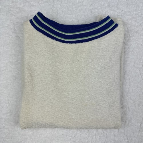 VTG 60s Towncraft Penneys Short Sleeve Sweatshirt Youth M 100% Cotton Terrycloth - Picture 10 of 10