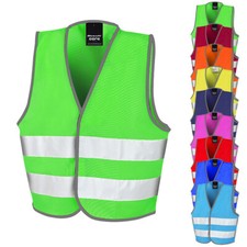WARNWESTE WARNSCHUTZWESTE für Kinder -Junior Safety Vest- Neu Result RT200J