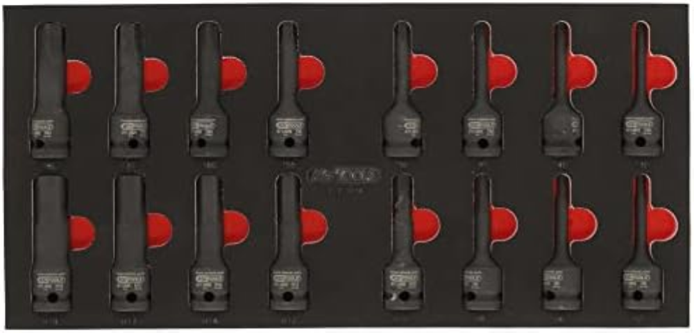 KS Tools 713.1016 modulo di 16 bussole a impatto 1/2 "