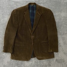 Lauren Ralph Lauren Mens Corduroy Blazer Sport Coat W/ Elbow Patches Size 46R