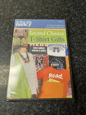NEW - SEWING WITH NANCY DVD - SECOND CHANCE T-SHIRT GIFTS -MULARI