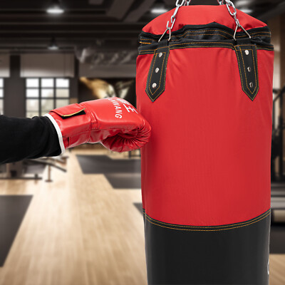 PU Heavy Boxing Bag Set Punching Bag for Adults Unfilled Heavy