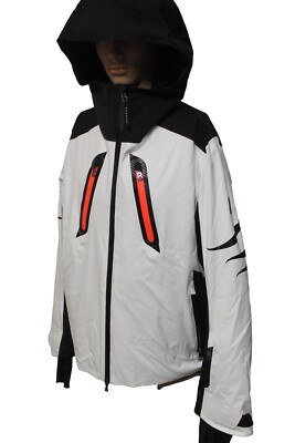 Bogner Men TYNO T Ski Jacket Ski Jacket White Black Size 50 M New