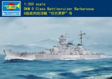 Trumpeter 05370 1/350 DKM O Class Battlecruiser Barbarossa Model Kit