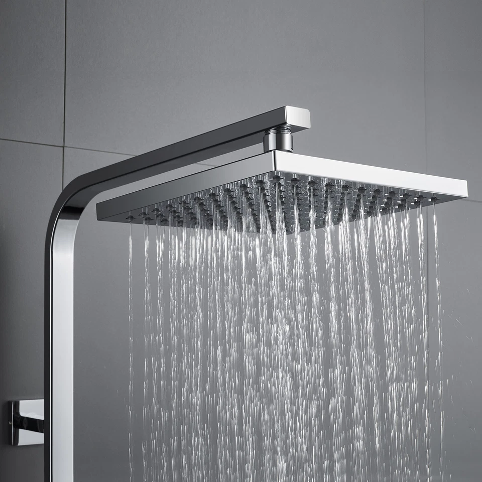 Duschsystem mit Thermostat Regendusche Duscharmatur Handbrause Dusche Duschset - Bild 4 von 4