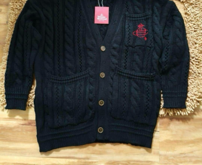 Vivienne Westwood REDLABEL ケーブルORBカーディガン Vivienne Westwood Red Label Cable Cardigan Orb size M color Black