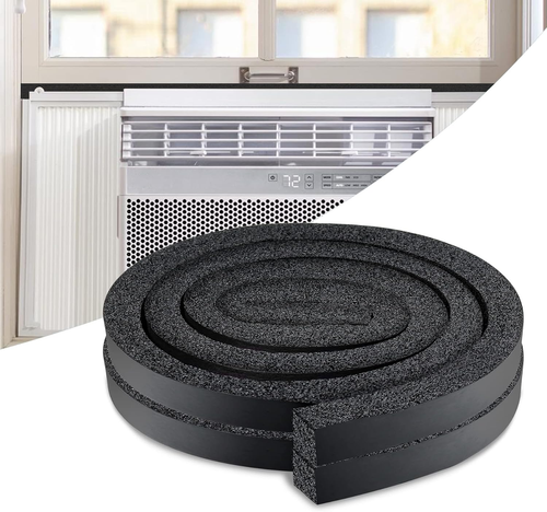 BJADE'S Window Air Conditioner Foam Insulation Seal Tape 6.5Ft X 2 Rolls,Weather