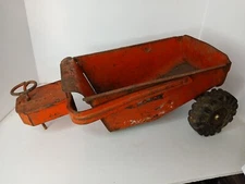 WYANDOTTE TOYS USA VALLEY FARMS DUMP Highway Trailer Orange