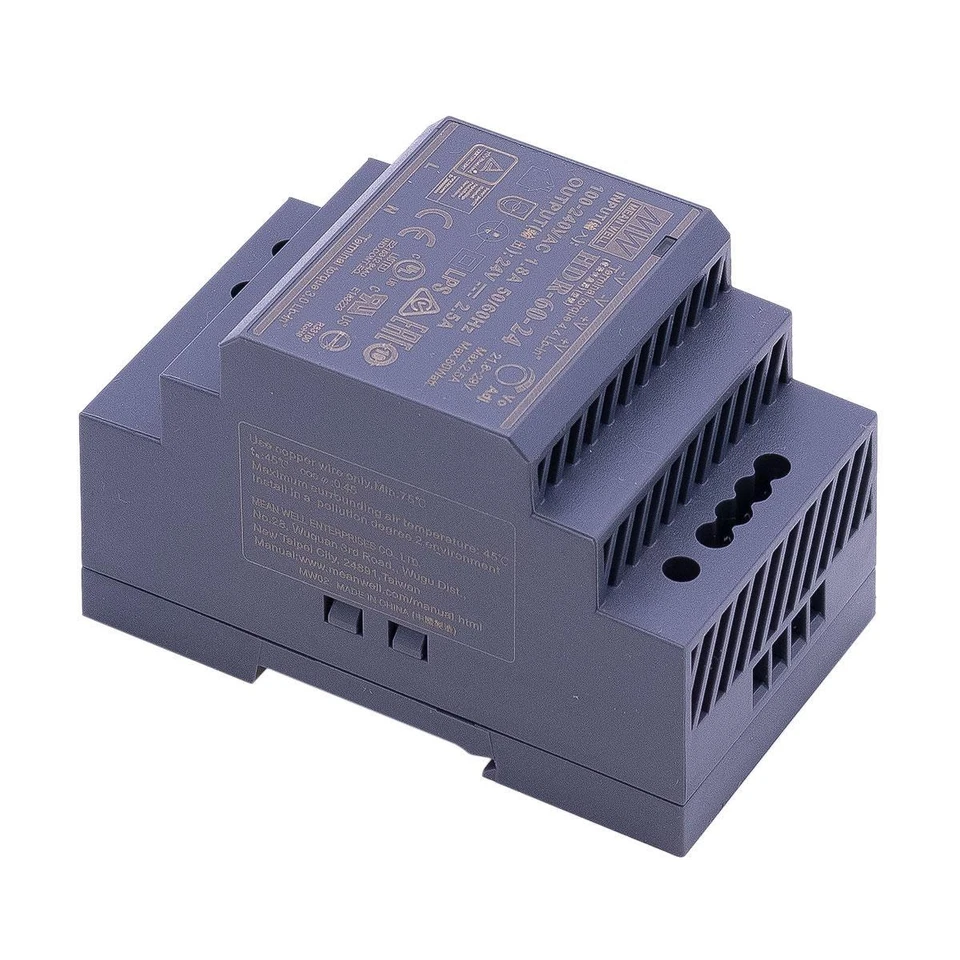 Mean Well HDR-60-24 LED Hutschienen Netzteil 60W 24V 2.5A DIN Rail CV - Bild 3 von 4