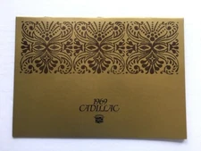 1969 Cadillac BIG Sales Brochure Catalog  Eldorado Fleetwood DeVille Convertible