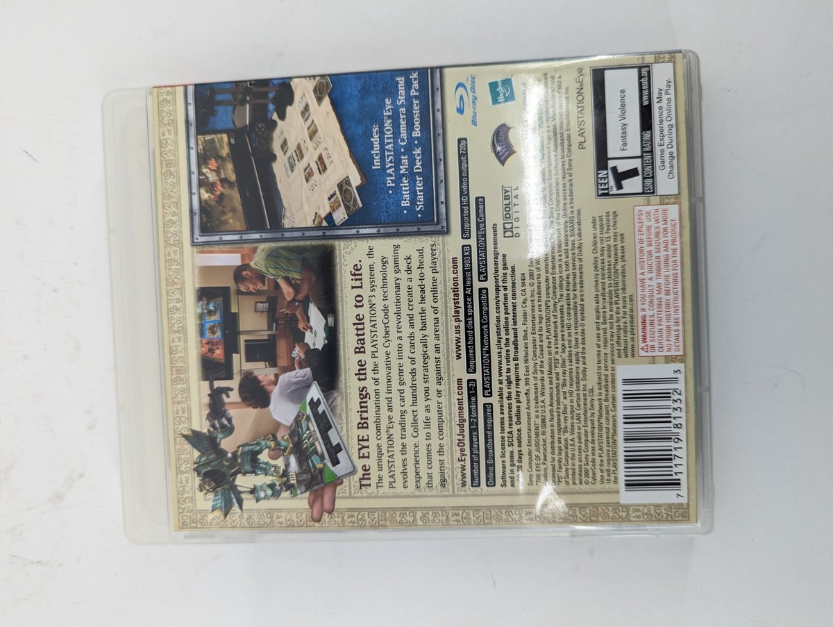 The eye of judgement - Playstation 3 | eBay