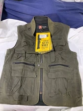 KAKADU Gunn Worn Concealed Carry Vest (SMALL-OLIVE)