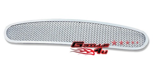 Fits 2006-2008 Mazda MX-5 Lower Bumper Stainless Steel Chrome Mesh Grille Insert - Picture 2 of 2