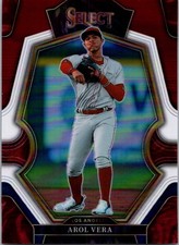2023 Panini Select #157 Arol Vera Tri-Color Prizm
