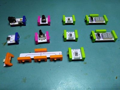 LittleBits Mixed Lot Stem Educational Electronics Little Bits 11 Pieces