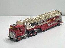 Majorette 1/87 n. 612 autoarticolato statunitense carrozza scala F.D.N.Y New York da collezione #NL3