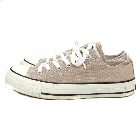 Scarpe sneakers donna 7.0US Converse taglio basso tela beige Yk donna