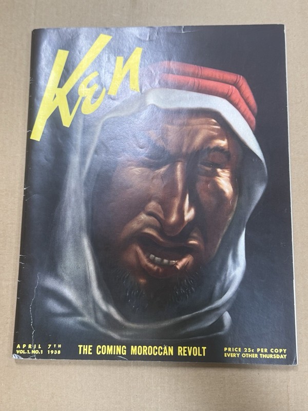 KEN Magazine Volume 1 Number 1 April 7th, 1938 Vintage Political