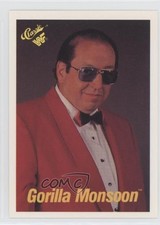 1990 Classic WWF Gorilla Monsoon #52 1u6