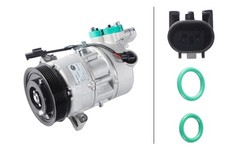 HELLA Kompressor Klimaanlage Klimakompressor für BMW 1er E87 116i 118i 120i E81