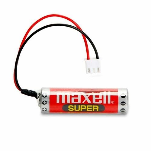 20x akumulator ER6C AA 3,6V 1800mAh F2-40BLPLC do Mitsubishi FX PLC z wtyczką - Zdjęcie 6 z 7