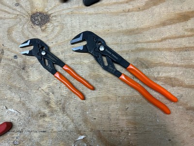 Klein Tools Compact Plier Wrench 7-inch (D5317) 10-inch (D53110) Set