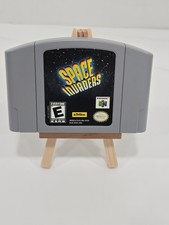 🎮 Space Invaders 1997 Nintendo 64 Authentic N64 Cartridge Arcade TESTED VGC