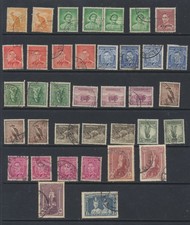 Australia Stamps 1937 SG164/178;168b;168c;168cc used CV &pound;151.55