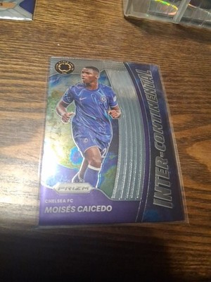 2025 Prizm FIFA Club World Cup Moises Caicedo Inter-Continental #9 Chelsea FC