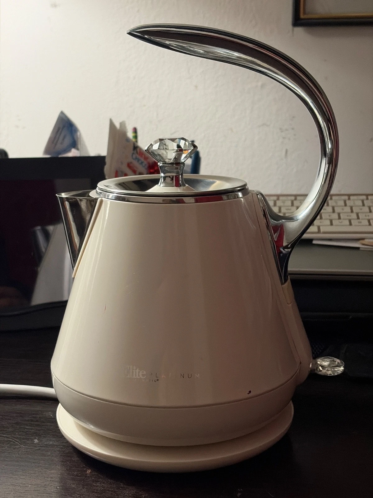 elite platinum 1.2 L capacity cool - touch electric kettle