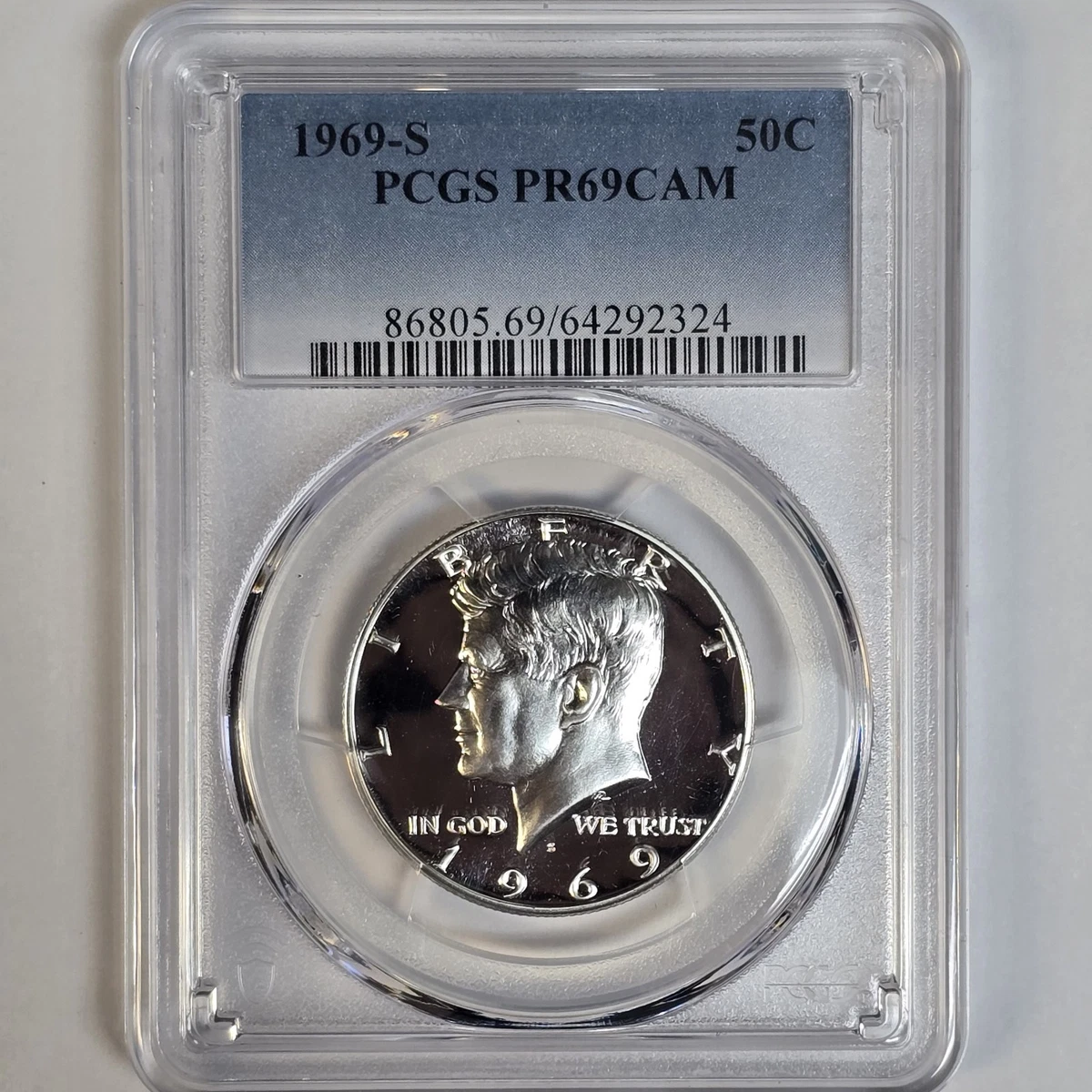 PR 69 Graded 1969 Kennedy US Half Dollars (1964-Now) for sale | eBay