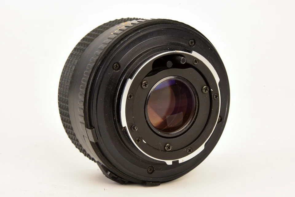 Lente Minolta MD 50 mm f/2 estándar Prime MF para cámaras MD MC SR montura 35 mm V25 Foto 4 de 4