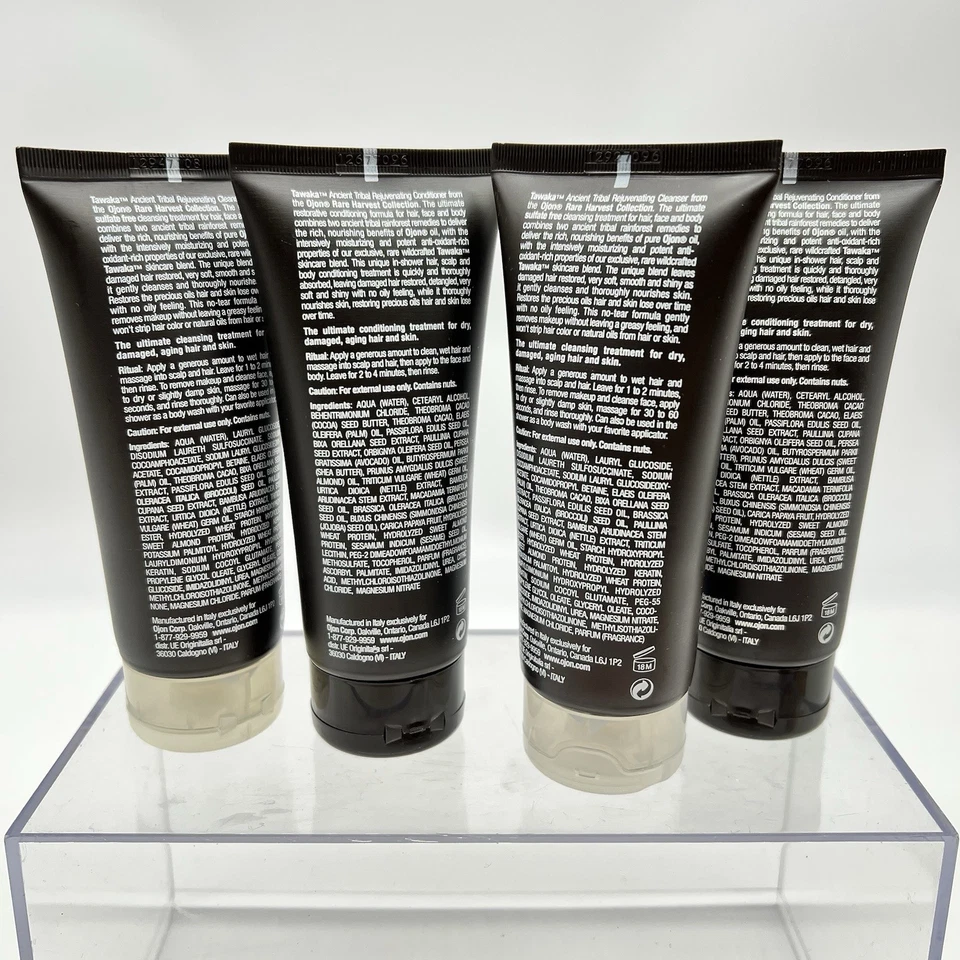 Ojon Rare Harvest Tawaka Ancient Tribal Rejuvenating Hair Cleanser & Conditioner - Image 2 of 4