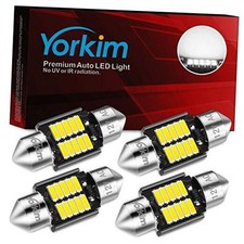 DE3022 LED Bulb Festoon LED Bulb Super Bright CANBUS 10-SMD 4014 31mm White