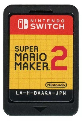 Nintendo Switch Super Mario Maker 2 Game Cartridge No Box Manual Used